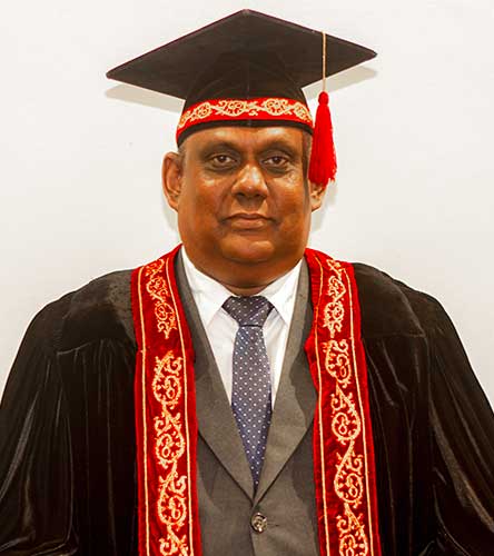 Senior Professor (Chair) H.D. Karunaratne